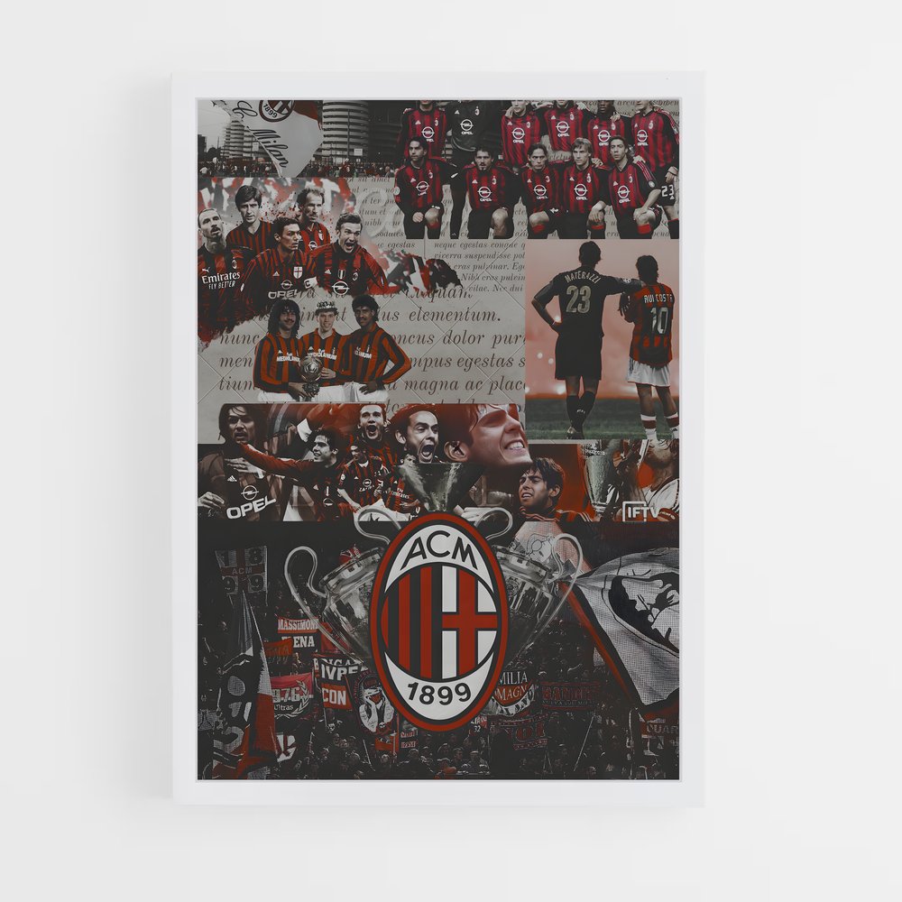 Poster L'Esprit de l'AC Milan (vue 3)